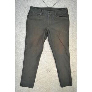 Lululemon Pants Mens 34 Black ABC Classic‎ Slim Fit Utilitech Casual Workwear